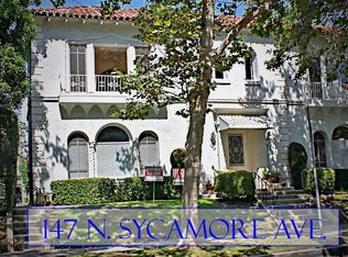 147 N Sycamore Ave, Los Angeles, CA 90036