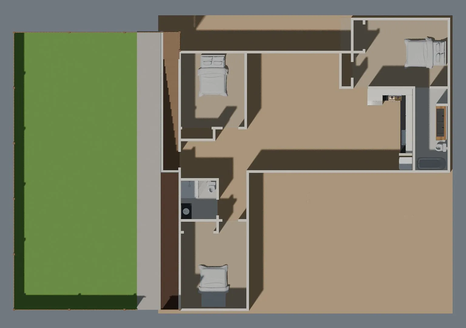 Brand New 3 Bed/2 Bath Basement Apartment - Private Entrance & private fenced yard — Photo 1