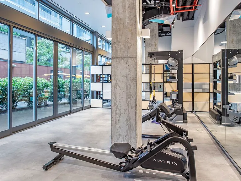 Fitness center with cardio equipment