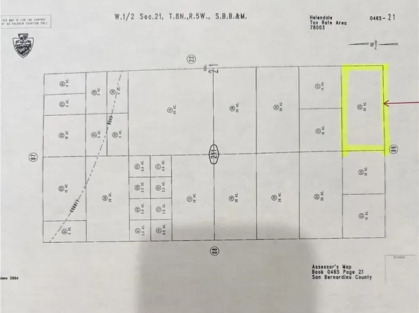 0 Bonanza Trl, Helendale, CA 92342