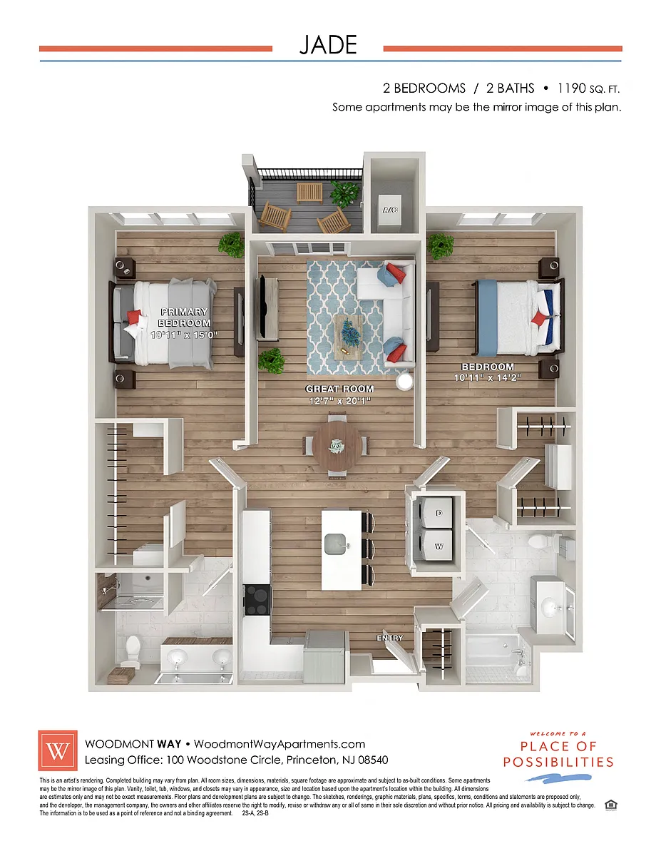 Floor plan Jade