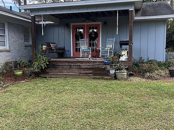 Rear Rocking Chair Porch