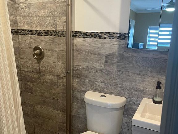 Shower of bathroom