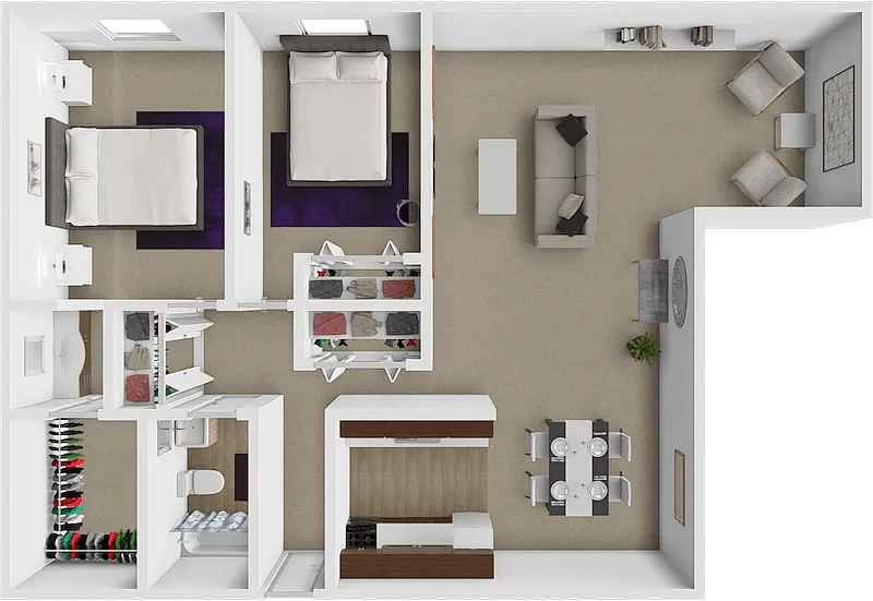 Floor plan Garnet