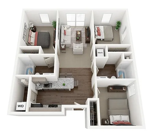 Floor plan 3A