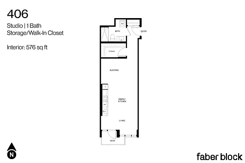 Floor plan 406
