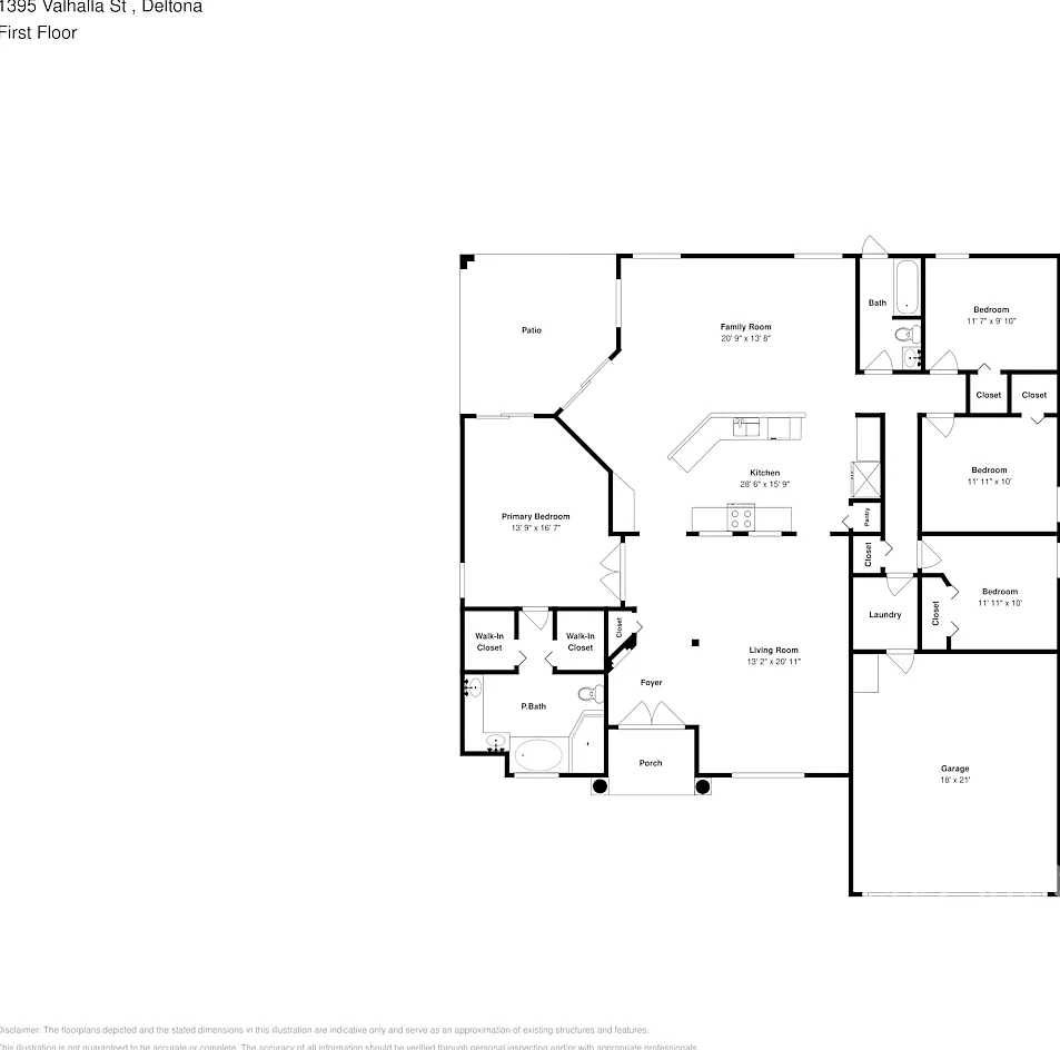 1395 Valhalla St Deltona, FL 32725 — Photo 2