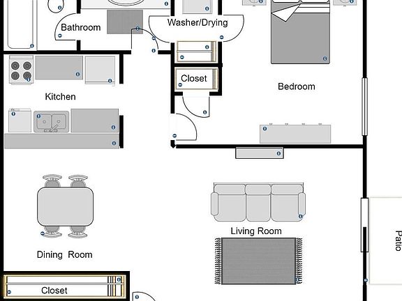 2nd image of 5327 Brody Dr Unit 102