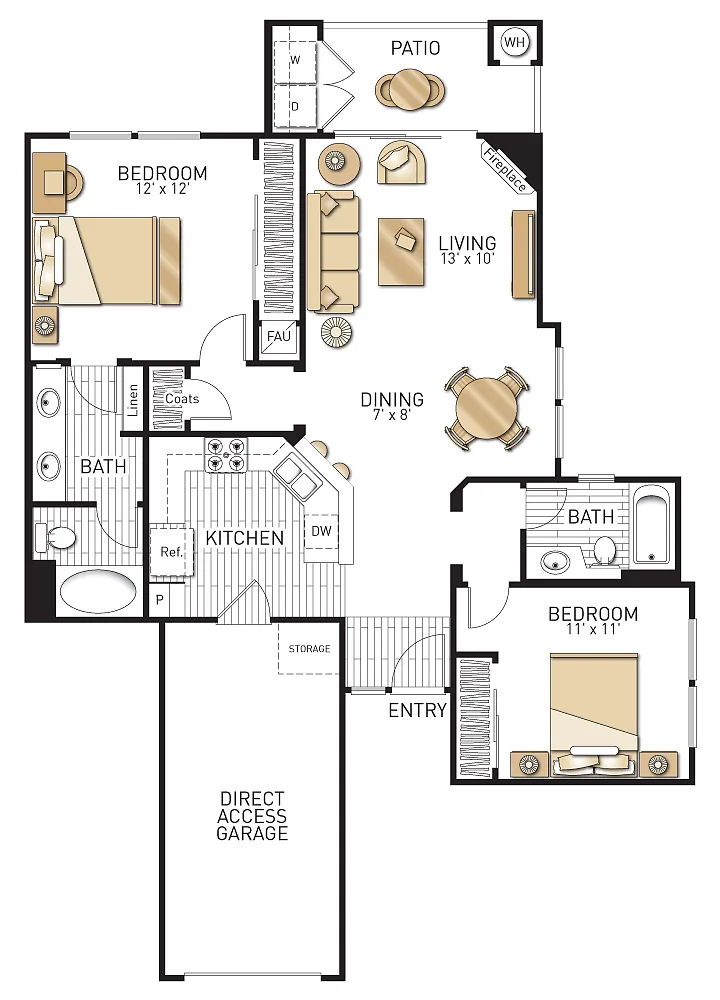 Floor plan Plan I