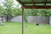 Gorgeous fenced and private backyard/covered patio