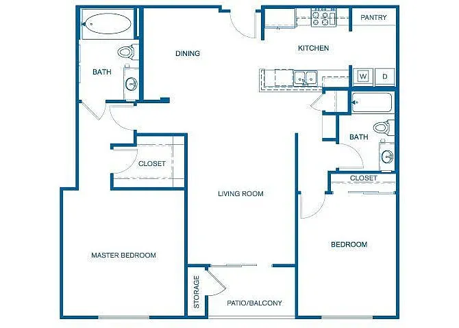 Floor plan B2