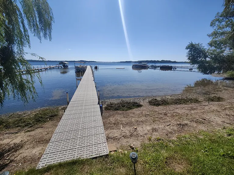 Beach and dock