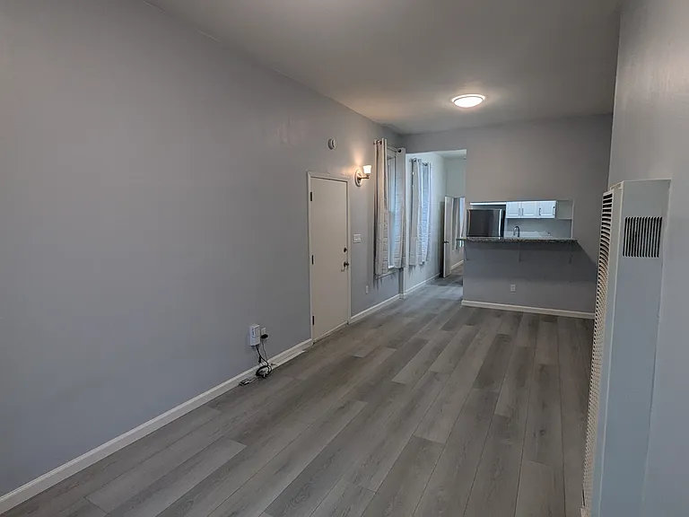 Unit is long and rectangular.