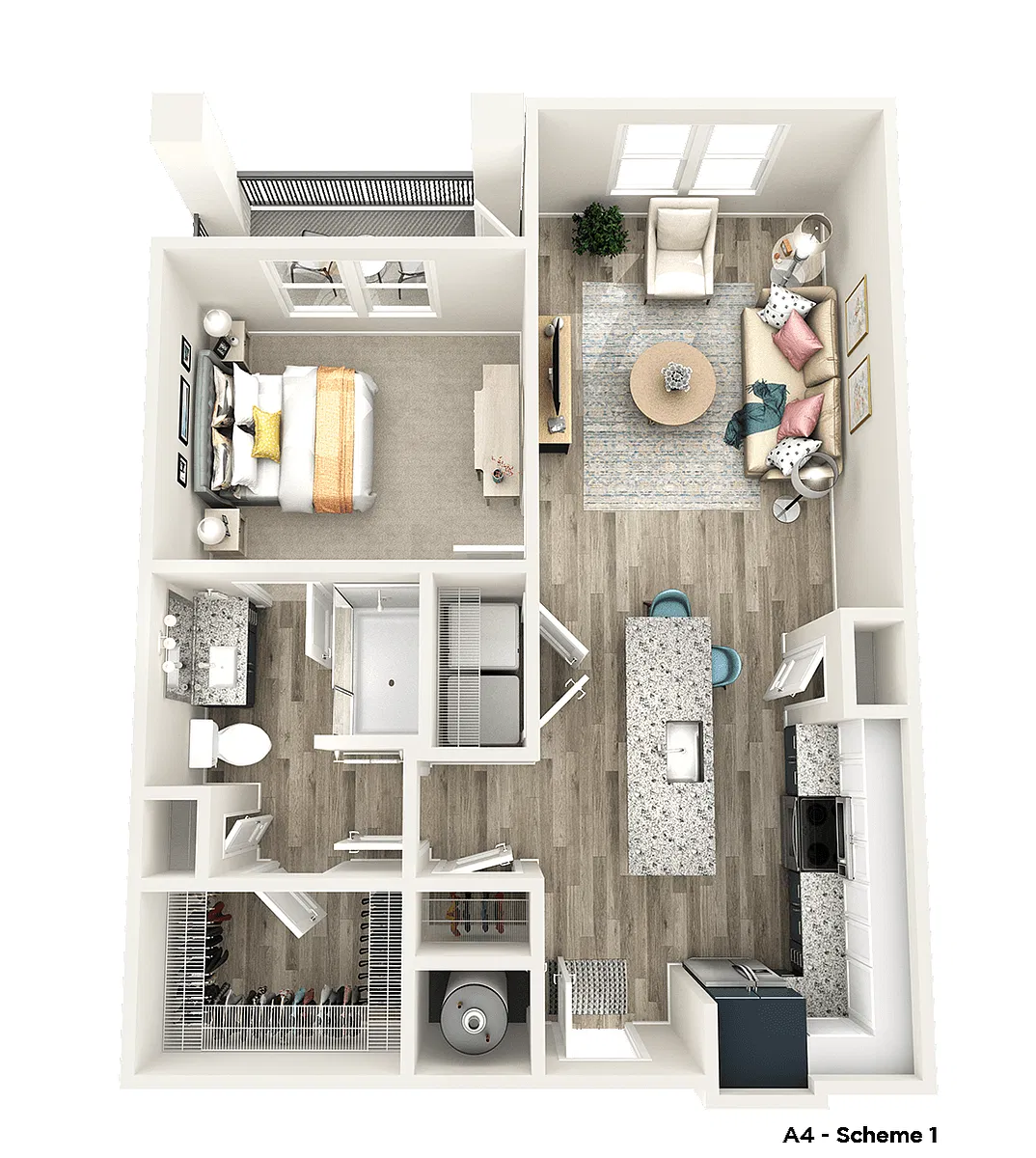 Floor plan A4