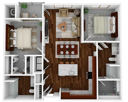 Floor plan B1A
