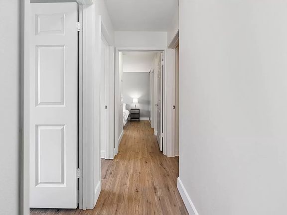 Down the hallway to the primary suite.