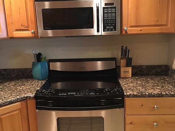 stainless microwave & oven