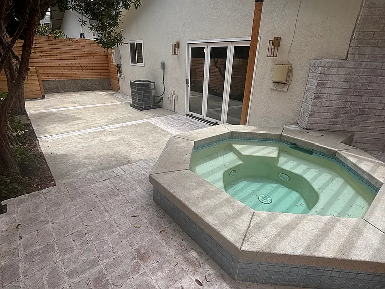 Back Patio + Spa