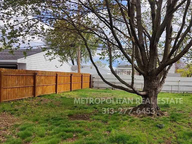 Rear yard