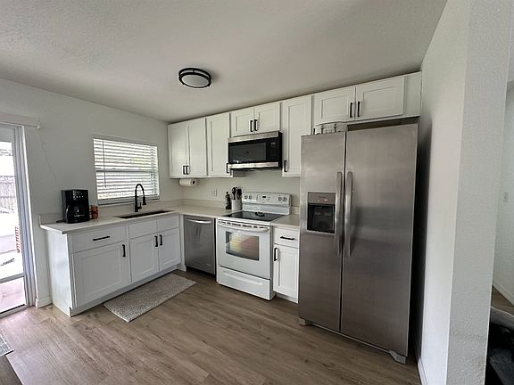 Kitchen with new appliances