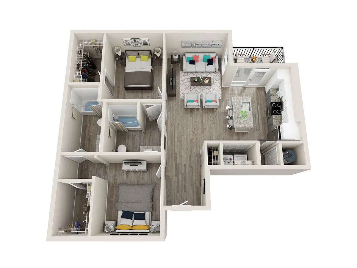 Floor plan B3
