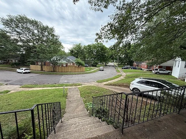 View from front porch
