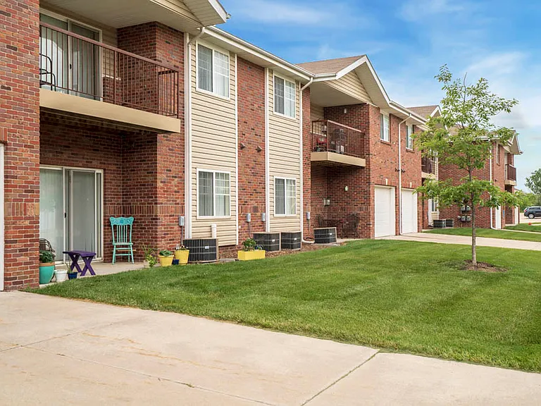 Sit outside and get some fresh air on your private balcony or patio.