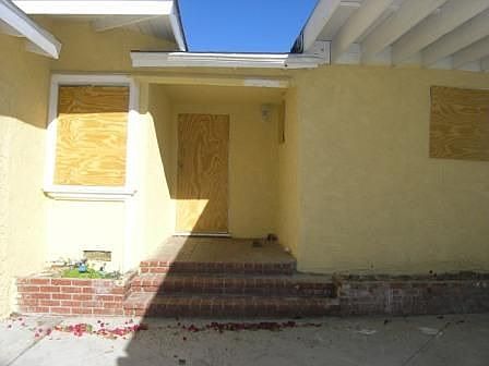 Entrance to residence