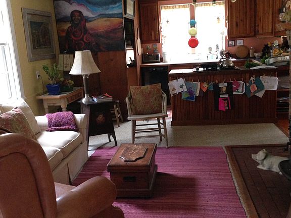 Living room to kitchen