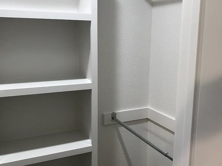 2nd floor front bedroom walk in closet