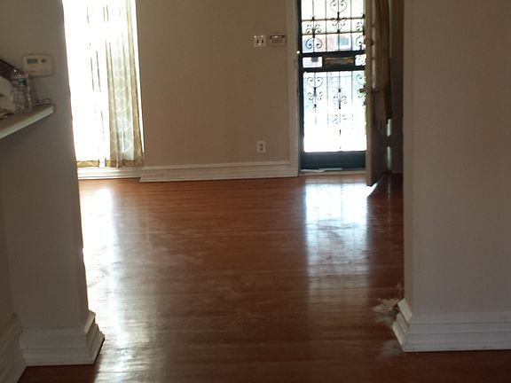 view toward front door