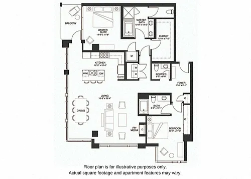 Floor plan B19 South