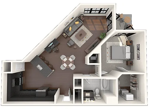 Floor plan Montgomery B