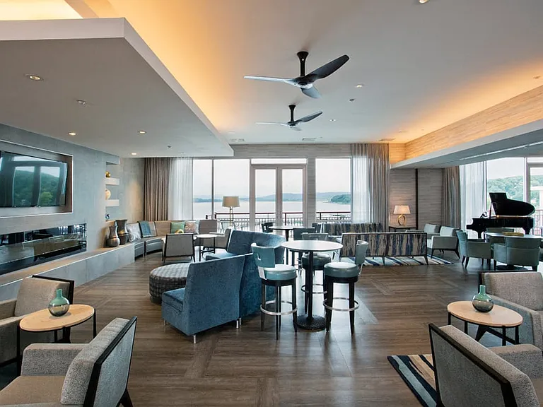 Penthouse Club Lounge with Panoramic Views