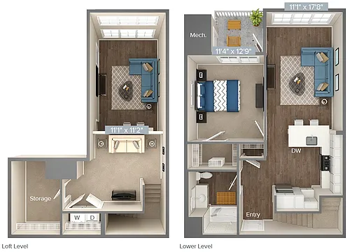 Floor plan A13L-887