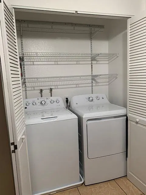 Almost new washer and dryer