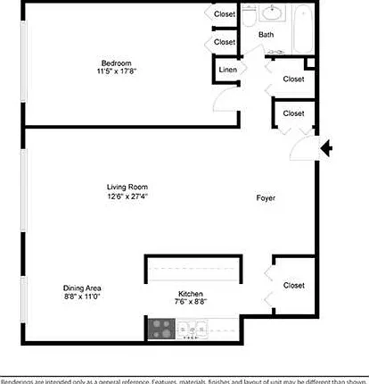 1 Bedroom 1 Bath 1 Bedroom 1 Bath