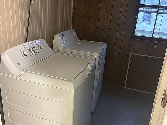 Laundry area