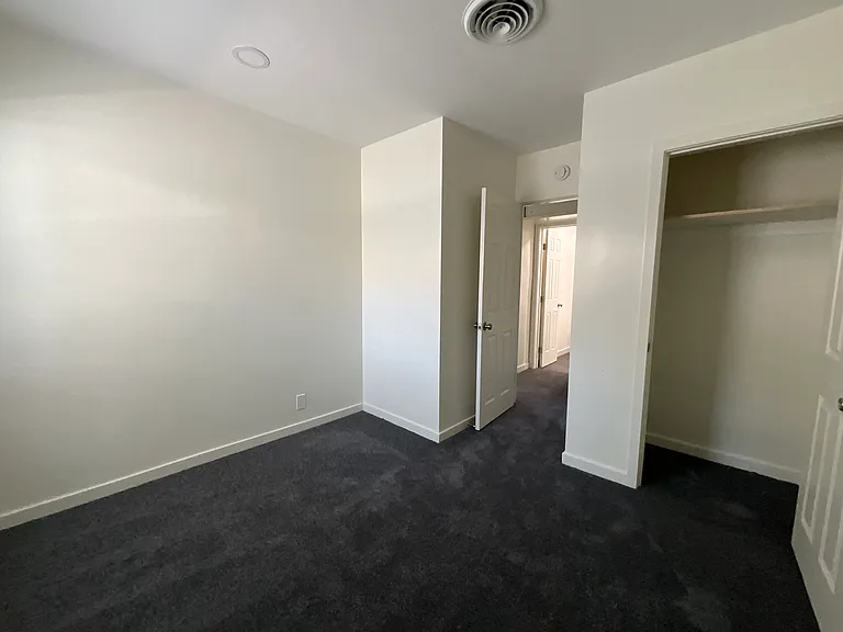 Second bedroom with closet