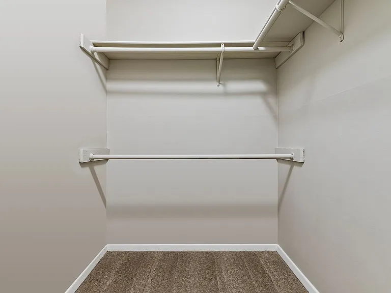 Large roomy closets