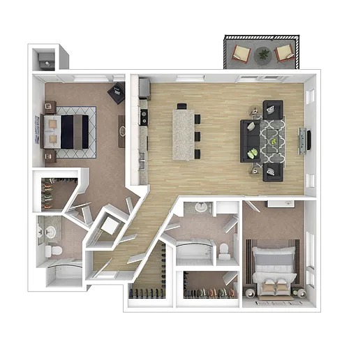 Floor plan E
