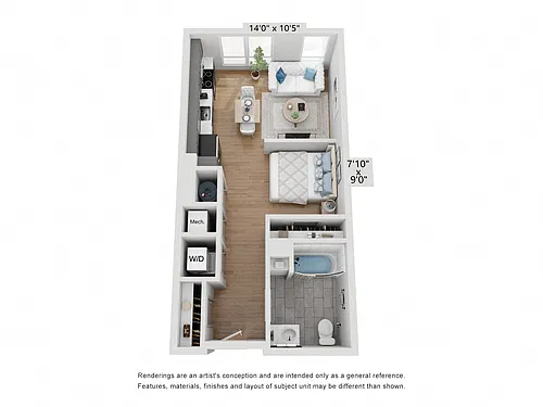 Floor plan The Lighthouse