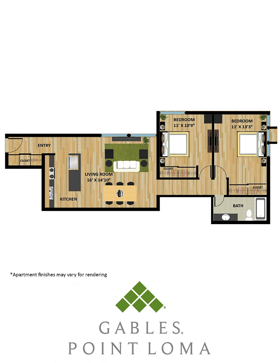 Floor plan D