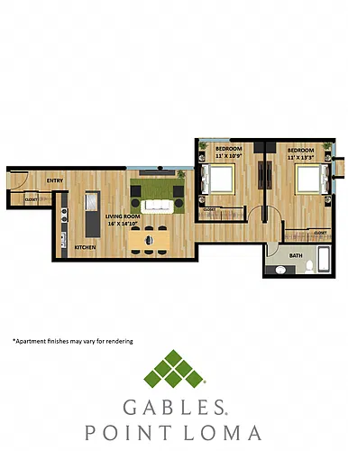 Floor plan D