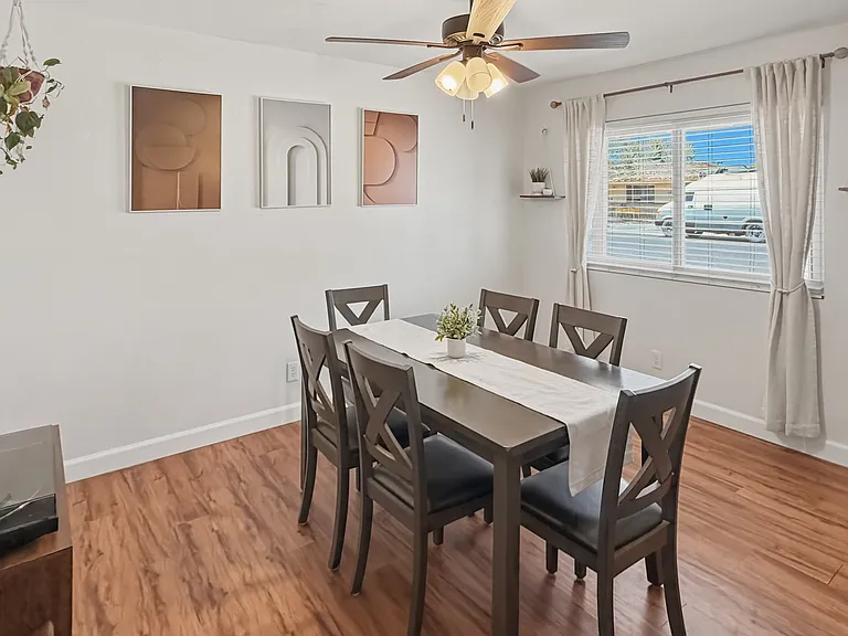 Dining room from kitchen