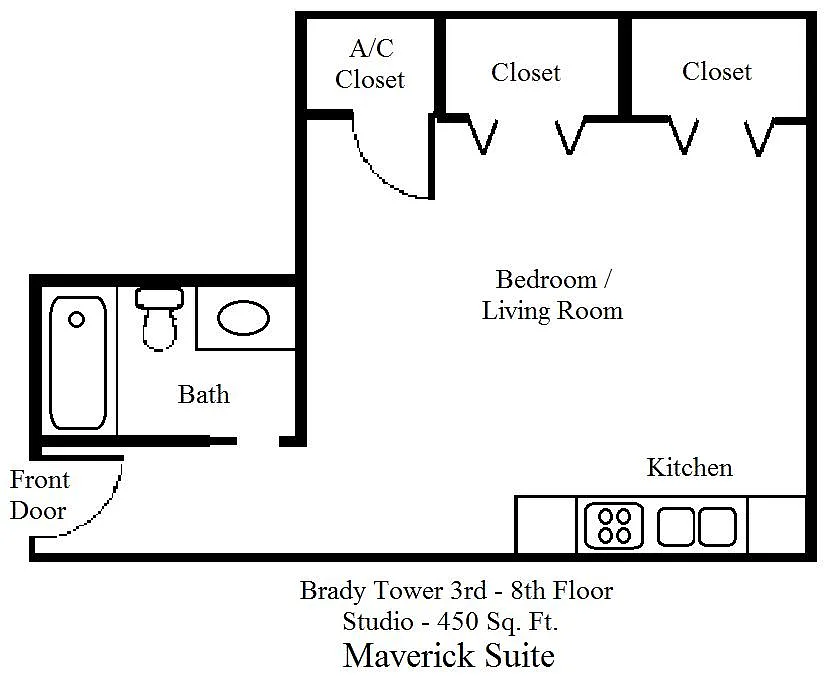 Floor plan Maverick