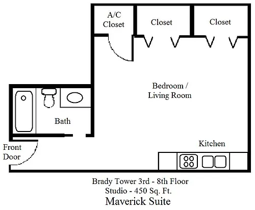 Floor plan Maverick