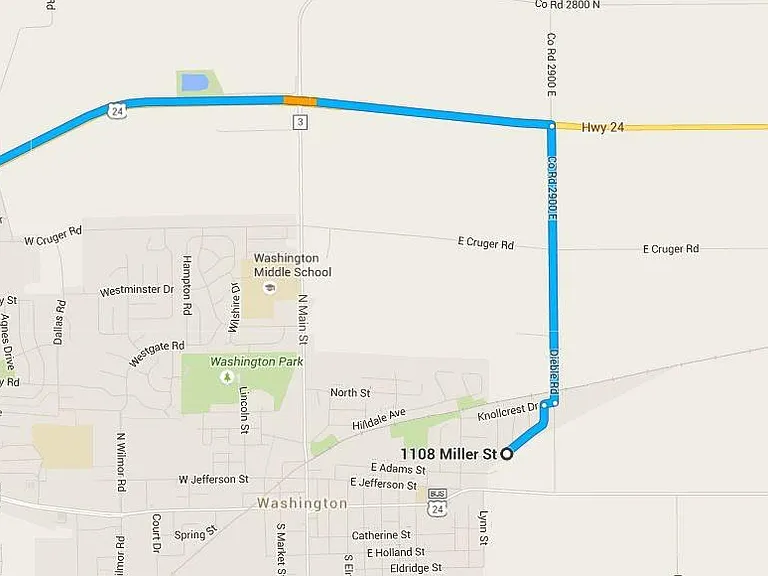 Easty Access to Rt 24