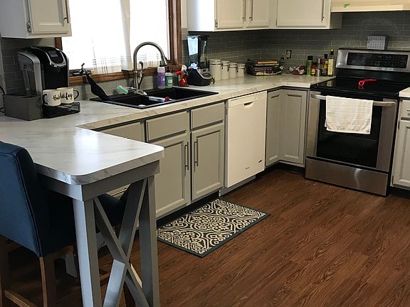 Newly remodeled kitchen