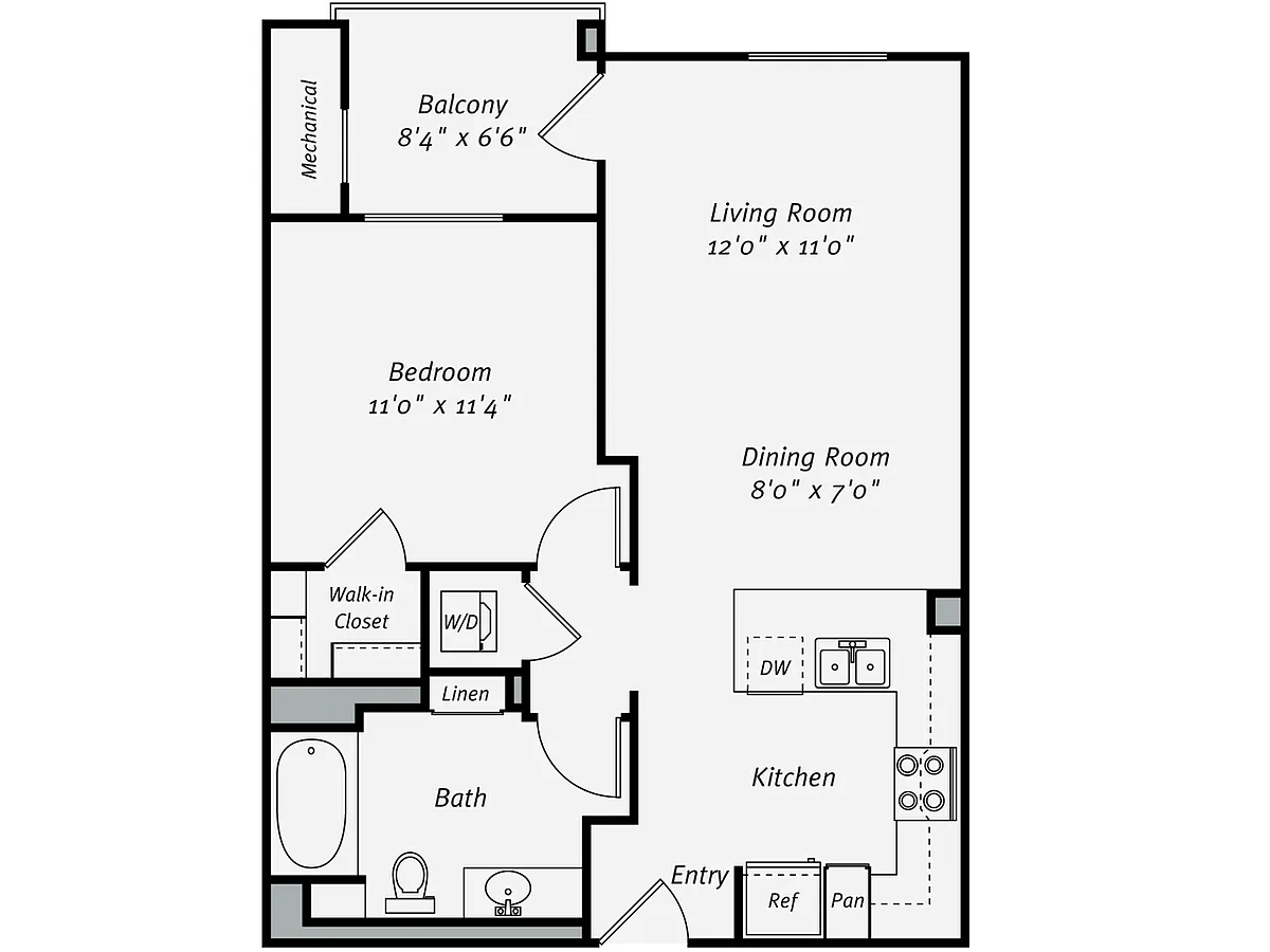 Floor plan A1